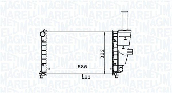 Água radiador Magneti Marelli BM1871 precio, desde 88,74 EUR